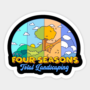 Four Seasons Total Landscaping Sticker